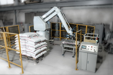 Роботы паллетайзеры для укладки